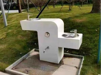 实景见证！全国百园博园安装户外直饮水台，安全直饮触手可及