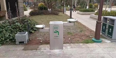 滨江绿道上新户外直饮水台，打造便民惠民城市新设施
