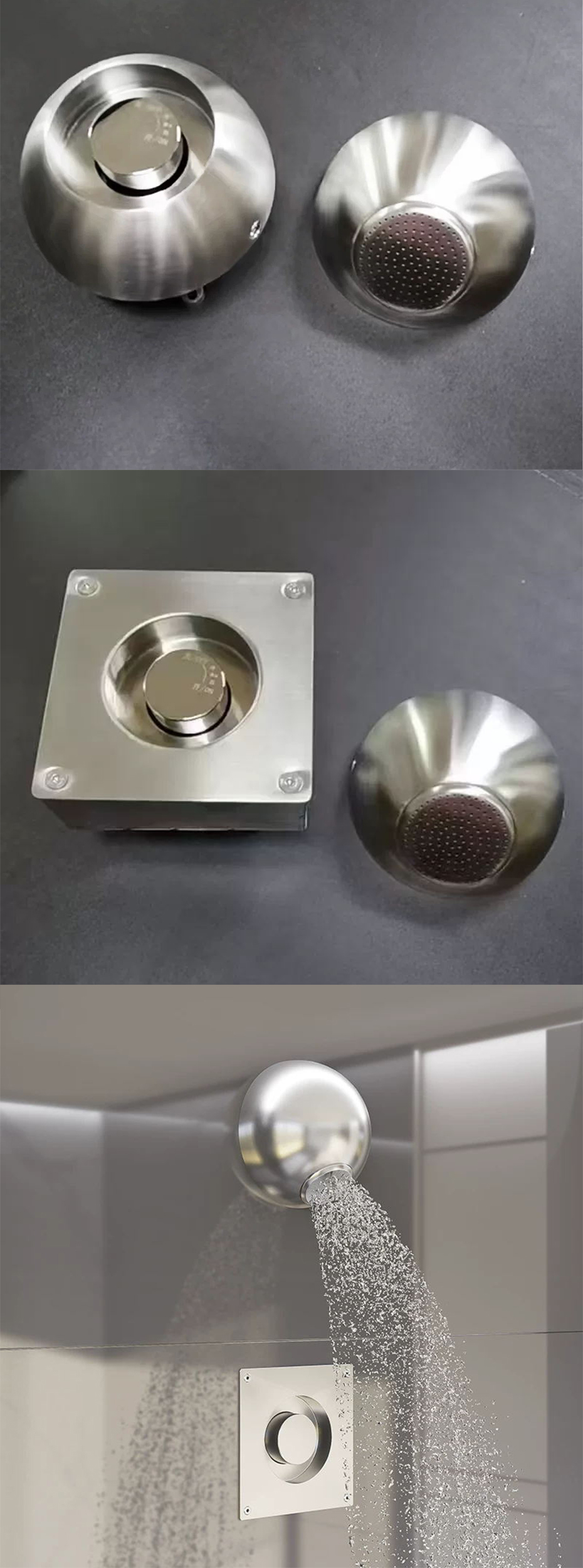 监狱淋浴花洒喷头