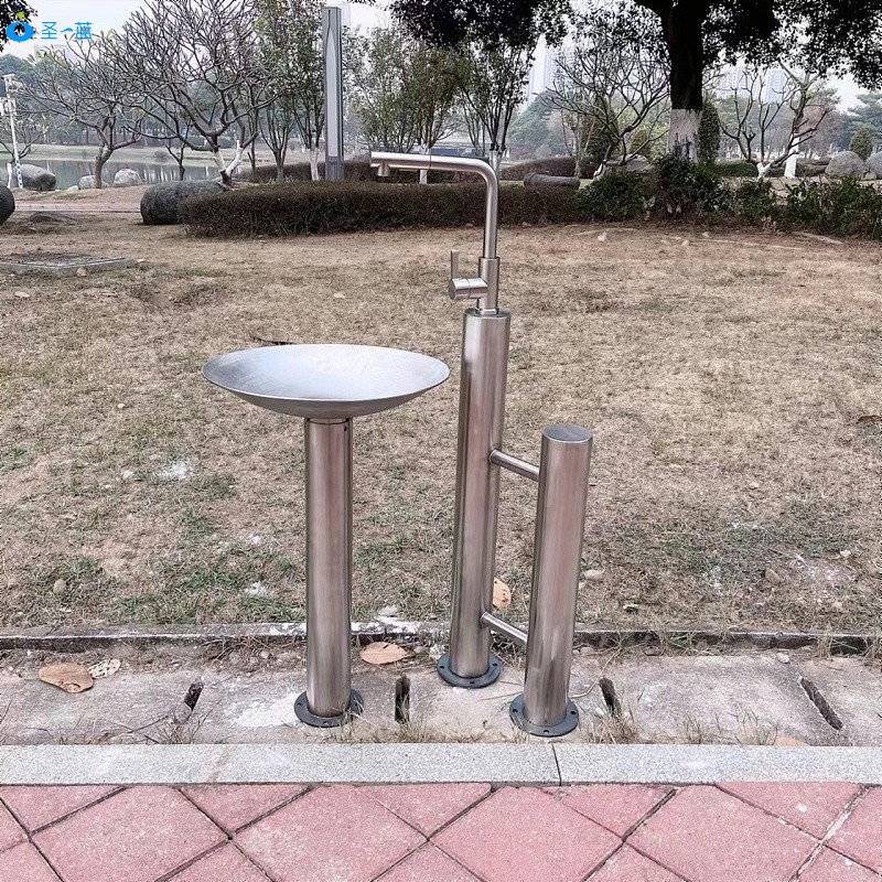 公园户外洗手池