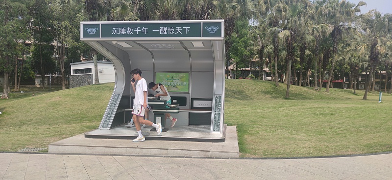 智能景观饮水亭