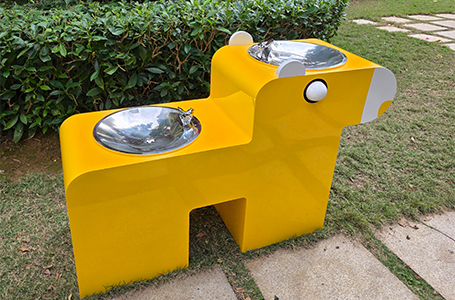 应用场景-公园高低盆饮水台